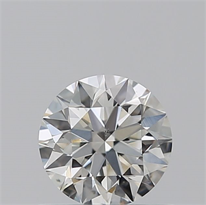 Foto Diamante Natural 0.53 quilates, Redondo , Color H, claridad SI1 y certificado GIA de