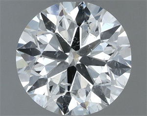Picture of Natural Diamond 1.00 Carats, Round with Very Good Cut, G Color, I1 Clarity and Certified by GIA