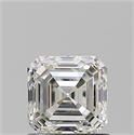 Diamante Natural 1.01 quilates, Asscher , Color I, claridad SI1 y certificado GIA