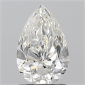 Natural Diamond 1.20 Carats, Pear with  Cut, G Color, SI2 Clarity and Certified by GIA
