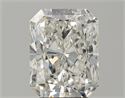 Natural Diamond 4.13 Carats, Radiant with  Cut, H Color, SI2 Clarity and Certified by GIA
