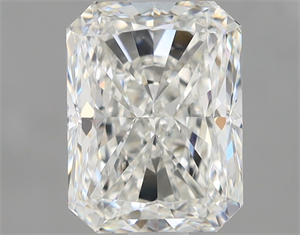 Foto Diamante Natural 1.50 quilates, Radiante , Color H, claridad VVS2 y certificado GIA de