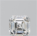 Natural Diamond 1.01 Carats, Asscher with  Cut, G Color, VS2 Clarity and Certified by GIA
