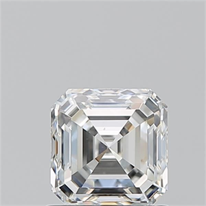 Picture of Natural Diamond 1.01 Carats, Asscher with  Cut, G Color, VS2 Clarity and Certified by GIA