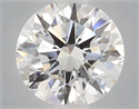 Del inventario de diamantes de laboratorio, 1.05 quilates, Redondo , Color D, claridad VVS2 y certificado IGI