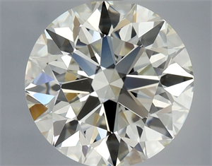 Picture of Natural Diamond 1.60 Carats, Round with Excellent Cut, H Color, IF Clarity and Certified by HRD
