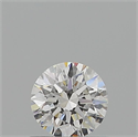 Diamante Natural 0.62 quilates, Redondo , Color E, claridad VVS1 y certificado GIA