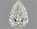 Natural Diamond 0.50 Carats, Pear with  Cut, I Color, VVS1 Clarity and Certified by GIA