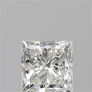 Picture of Natural Diamond 0.90 Carats, Princess with  Cut, J Color, VVS2 Clarity and Certified by GIA