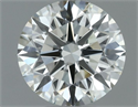 Natural Diamond 0.52 Carats, Round with Excellent Cut, L Color, VVS1 Clarity and Certified by GIA