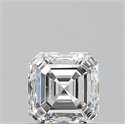 Diamante Natural 0.91 quilates, Asscher , Color H, claridad VS1 y certificado GIA