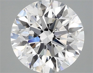 Picture of Lab Grown Diamond 3.04 Carats, Round with Excellent Cut, E Color, VVS2 Clarity and Certified by IGI