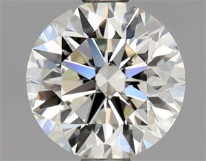 Picture of Natural Diamond 1.00 Carats, Round with Excellent Cut, J Color, VVS2 Clarity and Certified by GIA