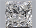Diamante Natural 2.01 quilates, Princesa , Color G, claridad VS2 y certificado GIA