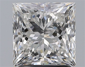 Foto Diamante Natural 2.01 quilates, Princesa , Color G, claridad VS2 y certificado GIA de