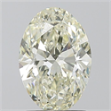 Diamante Natural 1.50 quilates, Ovalado , Color L, claridad SI2 y certificado GIA