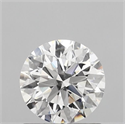 Lab Grown Diamond 1.02 Carats, Round with Ideal Cut, D Color, VS1 Clarity and Certified by IGI
