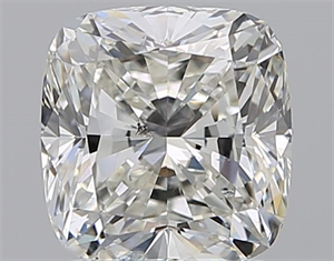 Picture of Natural Diamond 1.80 Carats, Cushion with  Cut, H Color, SI2 Clarity and Certified by GIA