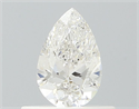 Natural Diamond 0.40 Carats, Pear with  Cut, G Color, VVS1 Clarity and Certified by GIA