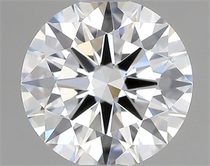 Picture of Lab Grown Diamond 1.09 Carats, Round with Ideal Cut, D Color, VVS2 Clarity and Certified by IGI