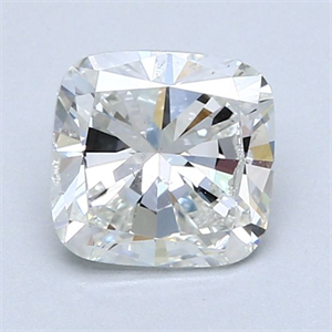 Picture of Natural Diamond 1.50 Carats, Cushion with  Cut, H Color, SI2 Clarity and Certified by GIA
