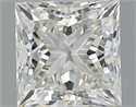 Natural Diamond 1.52 Carats, Princess with  Cut, I Color, VS2 Clarity and Certified by IGI