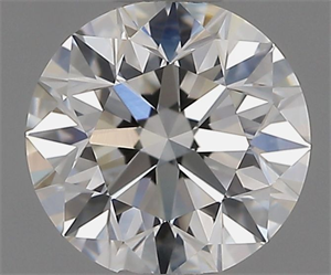 Picture of Natural Diamond 0.90 Carats, Round with Excellent Cut, F Color, VVS2 Clarity and Certified by GIA