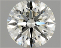 Natural Diamond 0.83 Carats, Round with Excellent Cut, K Color, VS1 Clarity and Certified by GIA