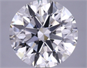 Lab Grown Diamond 3.58 Carats, Round with Excellent Cut, G Color, VS2 Clarity and Certified by GIA