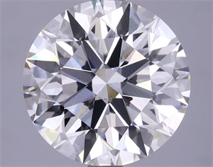 Picture of Lab Grown Diamond 3.58 Carats, Round with Excellent Cut, G Color, VS2 Clarity and Certified by GIA
