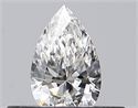Diamante Natural 0.25 quilates, De pera , Color F, claridad VS1 y certificado GIA