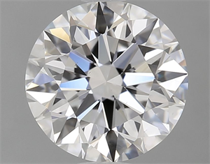 Picture of Lab Grown Diamond 1.22 Carats, Round with Excellent Cut, D Color, VS2 Clarity and Certified by GIA
