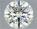 Diamante Natural 1.07 quilates, Redondo , Color J, claridad VS2 y certificado GIA