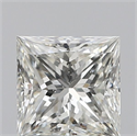 Diamante Natural 0.90 quilates, Princesa , Color I, claridad SI2 y certificado GIA