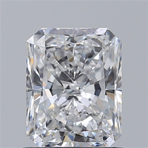 Picture of Natural Diamond 0.90 Carats, Radiant with  Cut, D Color, VS1 Clarity and Certified by GIA