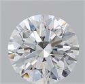 Natural Diamond 2.50 Carats, Round with Excellent Cut, F Color, VVS1 Clarity and Certified by GIA