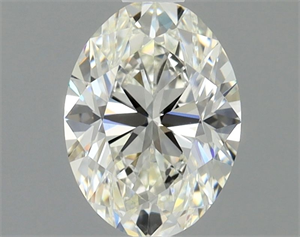 Picture of Natural Diamond 0.70 Carats, Oval with  Cut, H Color, VVS2 Clarity and Certified by GIA