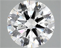 Lab Grown Diamond 3.00 Carats, Round with Ideal Cut, F Color, VVS2 Clarity and Certified by IGI