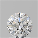 Natural Diamond 1.17 Carats, Round with Excellent Cut, G Color, SI2 Clarity and Certified by GIA