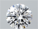 Lab Grown Diamond 1.04 Carats, Round with Ideal Cut, D Color, VS1 Clarity and Certified by IGI