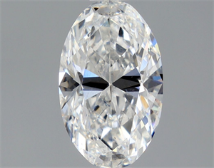 Picture of Natural Diamond 0.90 Carats, Oval with  Cut, E Color, SI1 Clarity and Certified by GIA