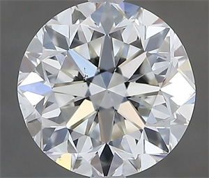 Foto Diamante Natural 2.01 quilates, Redondo , Color H, claridad VS2 y certificado IGI de