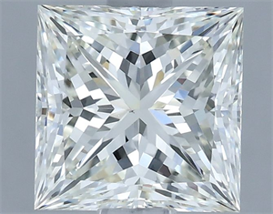 Foto Diamante Natural 1.72 quilates, Princesa , Color J, claridad VS2 y certificado IGI de