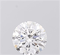 Lab Grown Diamond 1.05 Carats, Round with Ideal Cut, D Color, VVS1 Clarity and Certified by IGI