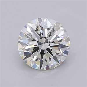 Picture of Lab Grown Diamond 1.05 Carats, Round with Ideal Cut, F Color, VVS2 Clarity and Certified by IGI