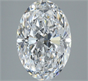 Diamante Natural 2.21 quilates, Ovalado , Color D, claridad SI1 y certificado GIA