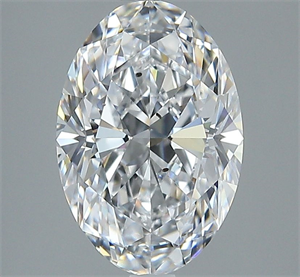 Foto Diamante Natural 2.21 quilates, Ovalado , Color D, claridad SI1 y certificado GIA de