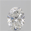 Diamante Natural 1.20 quilates, Ovalado , Color F, claridad SI1 y certificado GIA