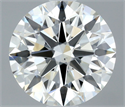 Diamante Natural 0.61 quilates, Redondo , Color H, claridad VS1 y certificado IGI