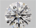 Diamante Natural 0.71 quilates, Redondo , Color E, claridad SI1 y certificado GIA